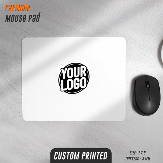 Custom Printed Mouse Pad | Personalized Logo, Text or Photo Mouse Pad | Premium Rubber Base Non-Slip Office Mouse Pad for PC & Laptop | 7 x 8 Inch