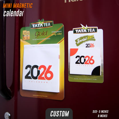 Mini Magnetic Calendar 2026